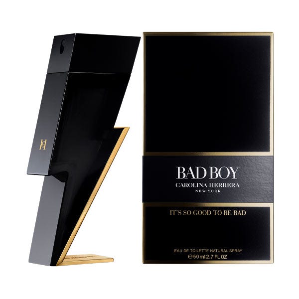 Pack de 3 Parfums Carolina Herrera BAD BOY, Carolina Herrera 212 VIP BLACK e Paco Rabanne INVICTUS 100ml